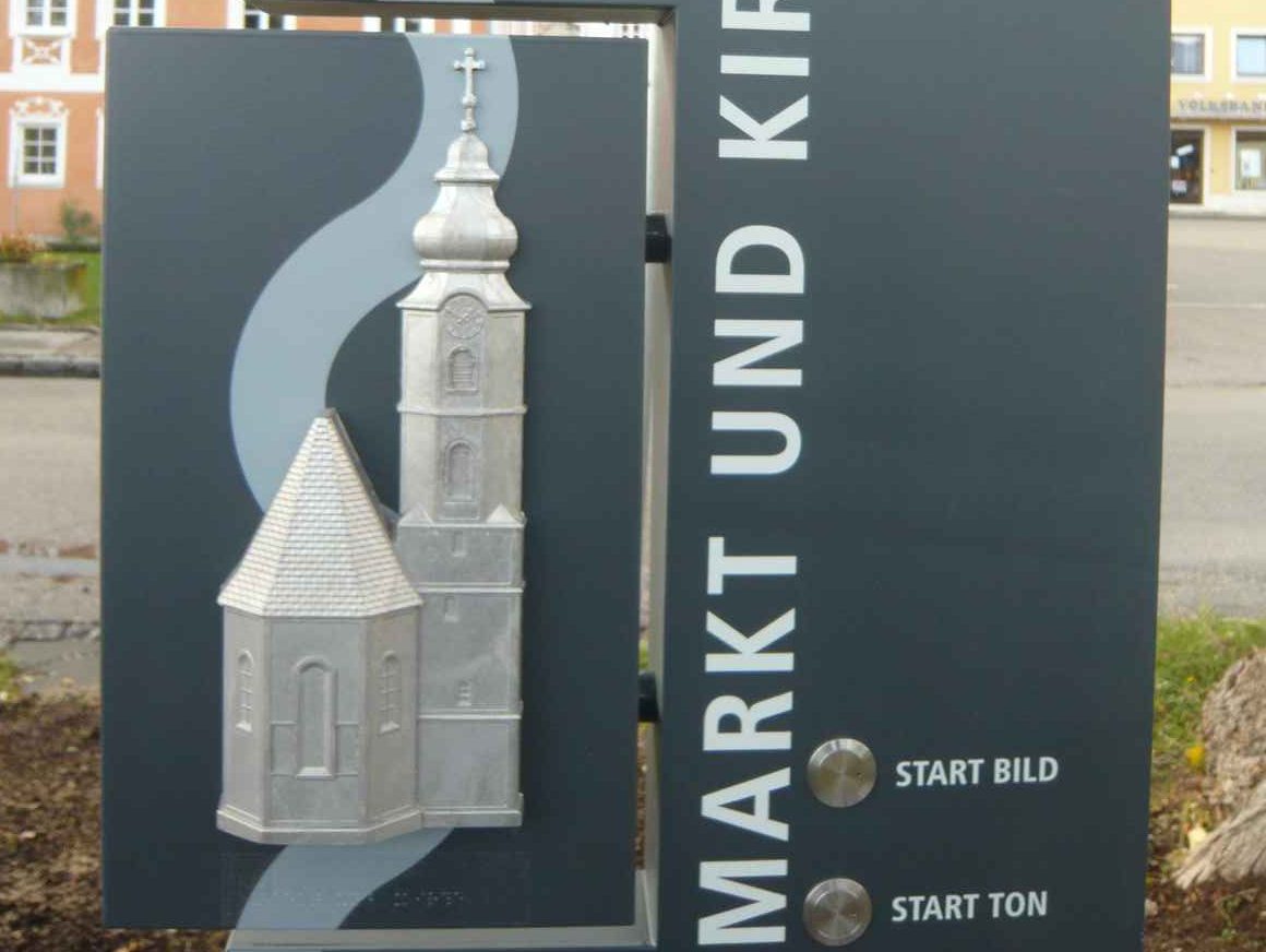 Architekturfassadenmodell Kirche
